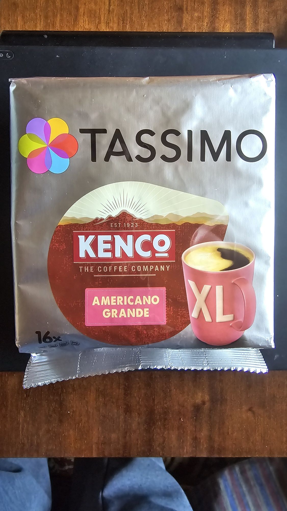 Кафе TASSIMO KENCO Americano Grande XL, 16 капсули