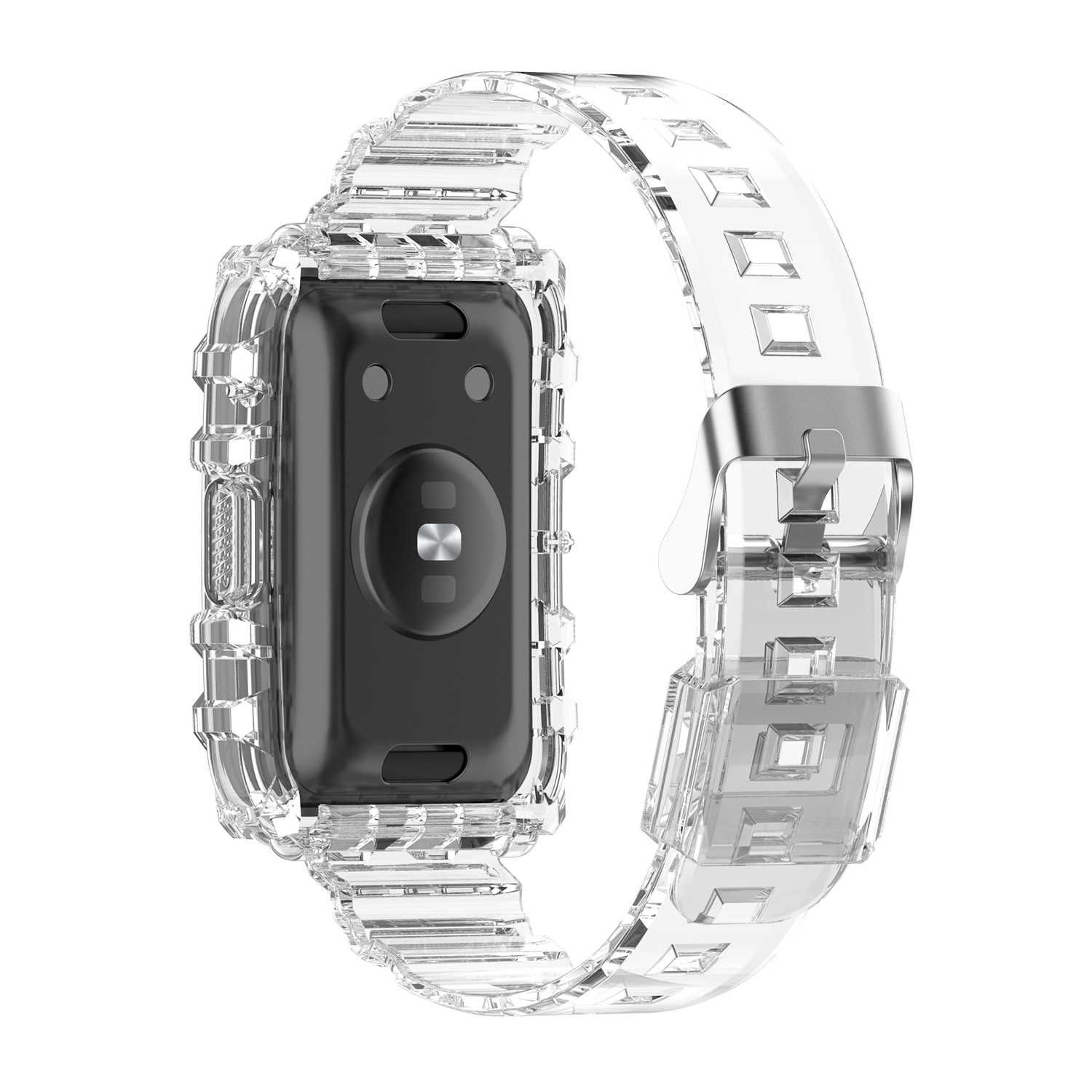 Безцветна каишка за Huawei Watch Fit 2
