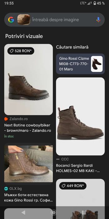 Ghete piele  Gino Rossi 41