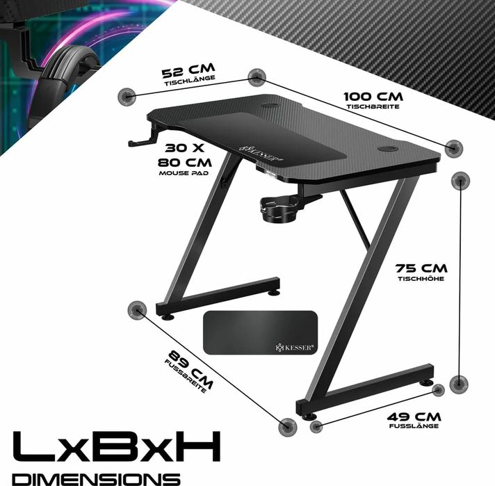 Masa gaming kesser noua