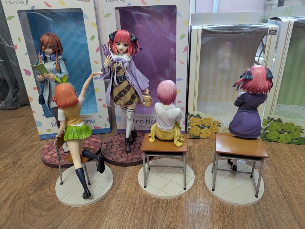 The quintessential quintuplets - аниме фигурки