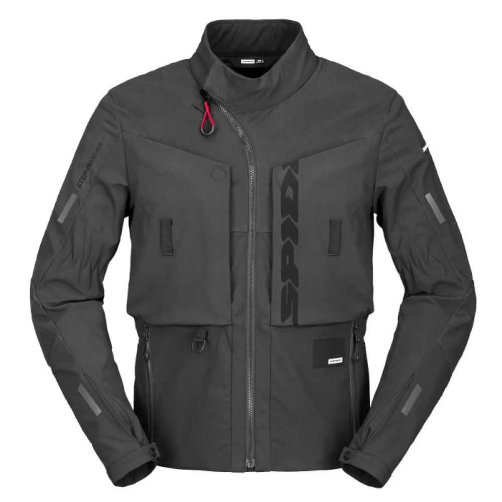 Текстилно яке Spidi frontier black