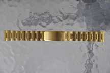 Bratara curea aurie inox pentru ceas 20 mm
