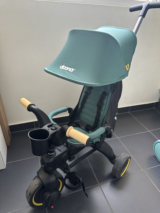 Tricicleta pliabila Doona Liki Trike S5 Racing Green