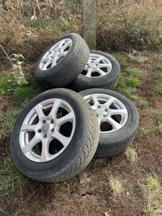 Jante 5x112 r16 cauciuri de iarna