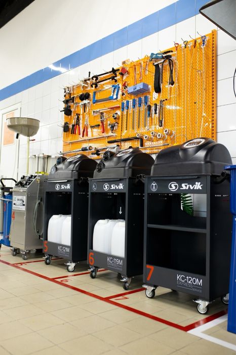 Установка для замены масла в Акпп Sivik КС -119М.