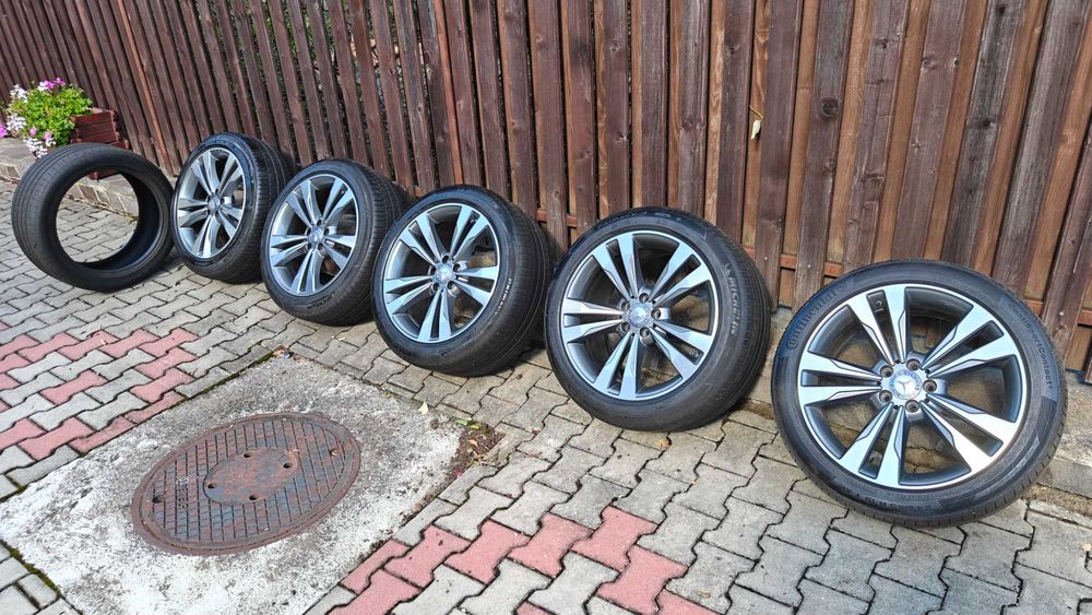 4 jenti cu cauciucuri 245/45/R19 (Mercedes S Class)
