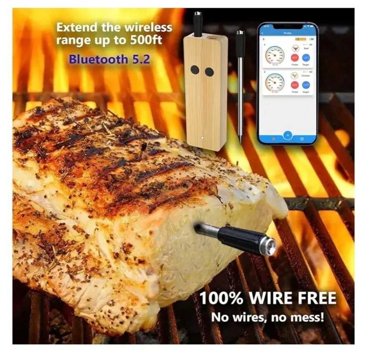 Bluetooth, дигитален термометър за месо FDA 304