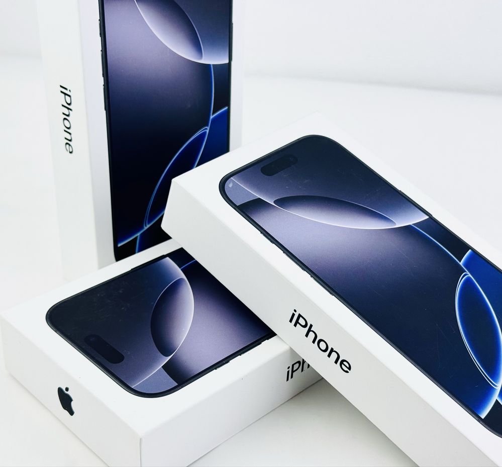 ПРОМО! Apple iPhone 16 Pro 128GB Black Titanium Гаранция!