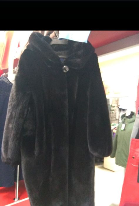 Норковая шуба blackglama в идеальном состоянии