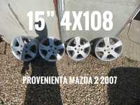 Jante aliaj 4X108 15” Mazda Ford