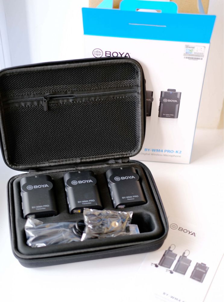 Петличка микрофон Boya BY-WM4 PRO-K2