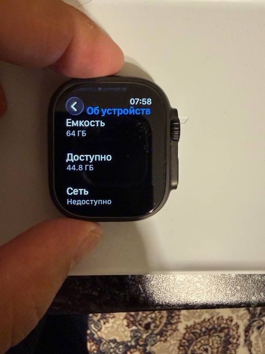 Apple Watch Ultra2 49mm, Black, LTE 64Gb 100%