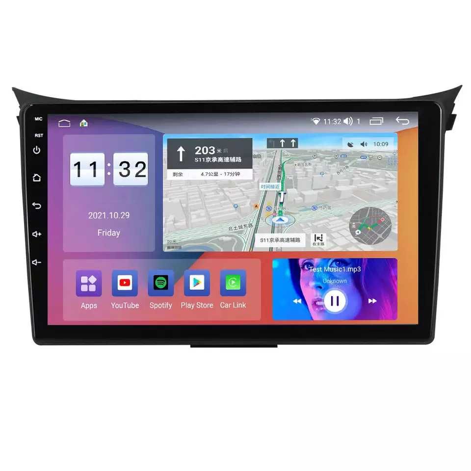 Navigatie Android 13 Hyundai I30 2011-2017 1/8 Gb Waze CarPlay +CAMERA