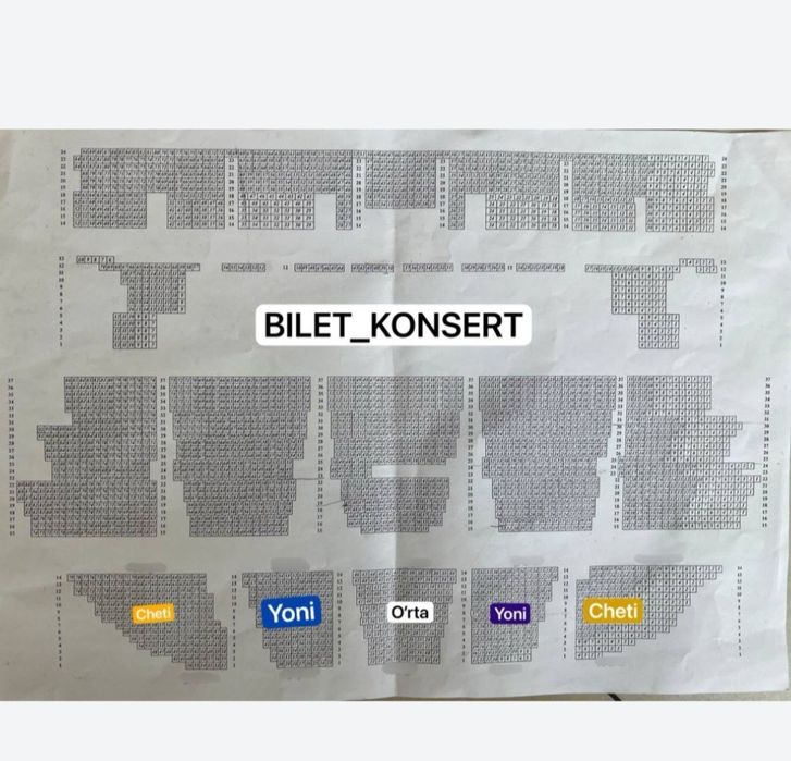 Benom konsertiga bilet