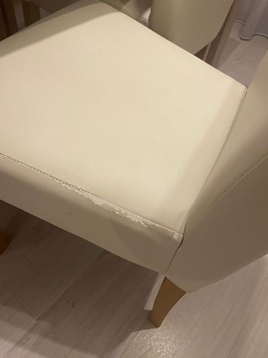 Set scaune bej tapitate