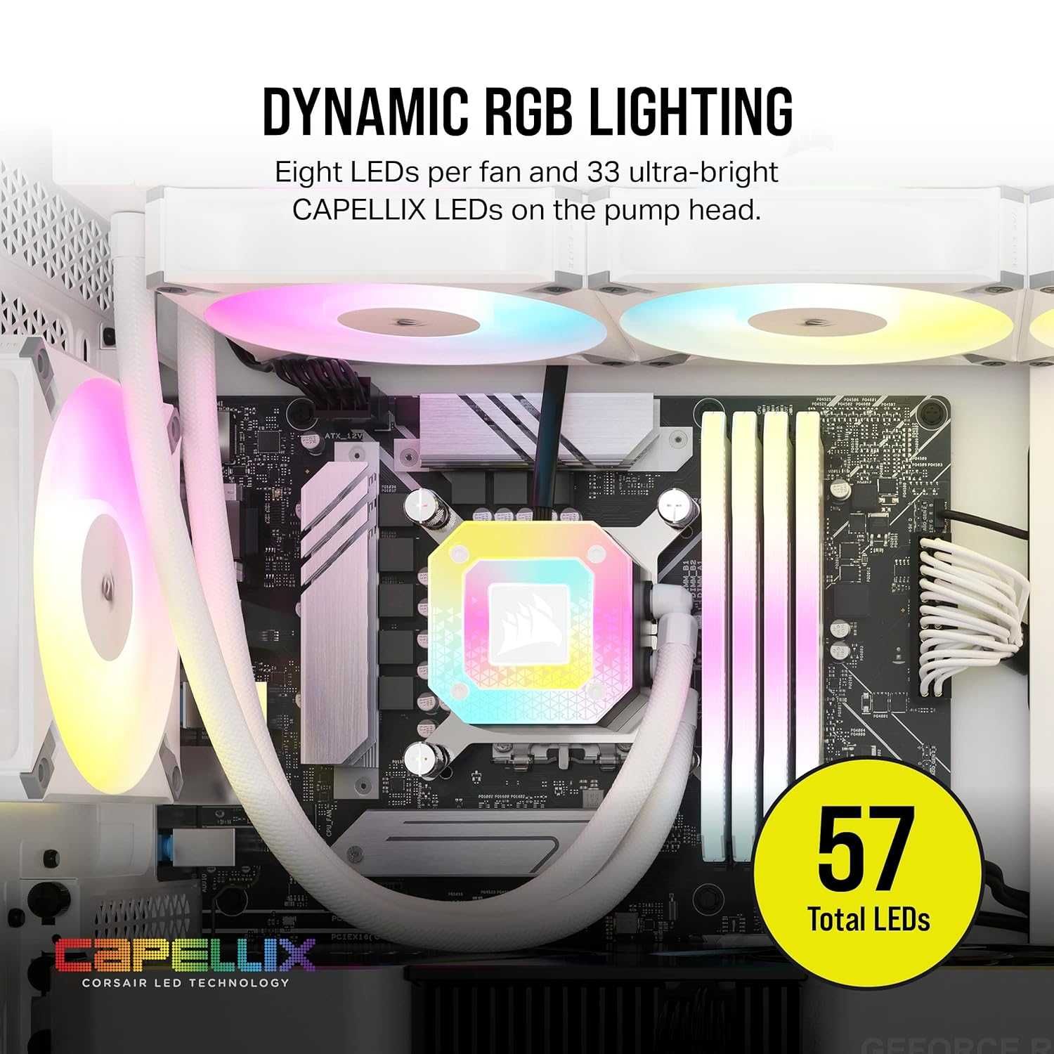 Система водяного охлаждения CORSAIR iCUE H150i ELITE CAPELLIX XT 360mm