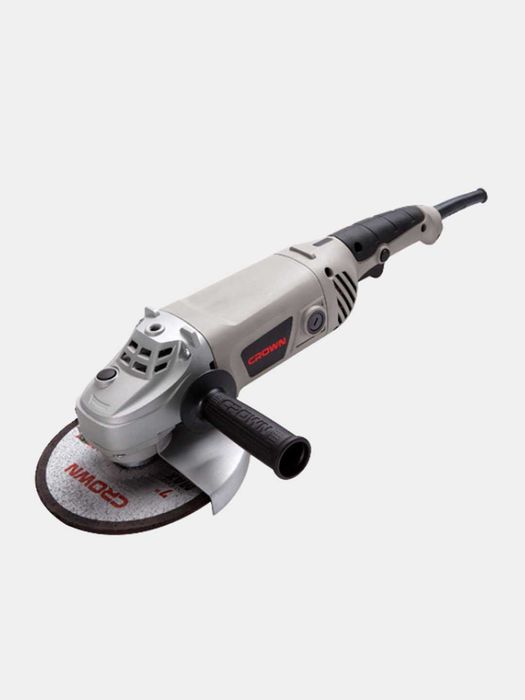 Болгарка CROWN CT13293 — 860 Вт, диск 115 мм, 11 000 об/мин