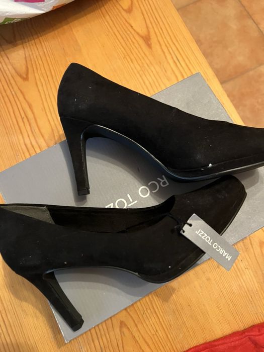 Дамски обувки -Marco Tozzi-велур