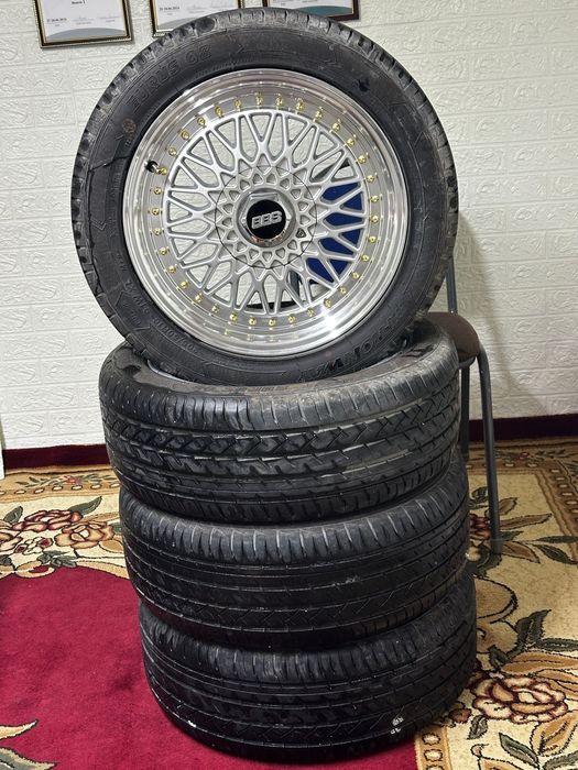 Продам Оригинальные хромированные BBS диски R16 205/50 полный комплект