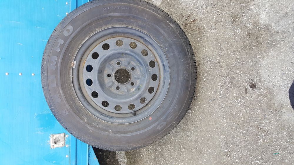 Нова джанта и нова гума 15 за хюндай