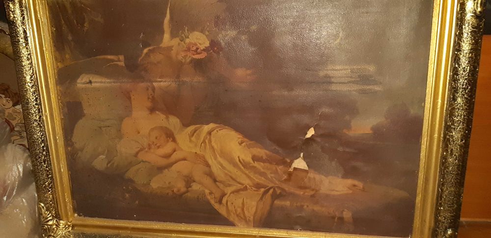 Picturi anii 1900-1947 C.Iliescu, Pantzer,Th. Aman, Corot, Derain,NB.