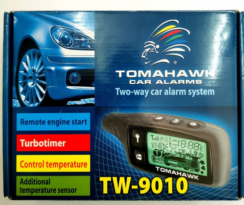 TOMAHAWK TW-9010 авто сигнализация
Сигнализация с автозапуском