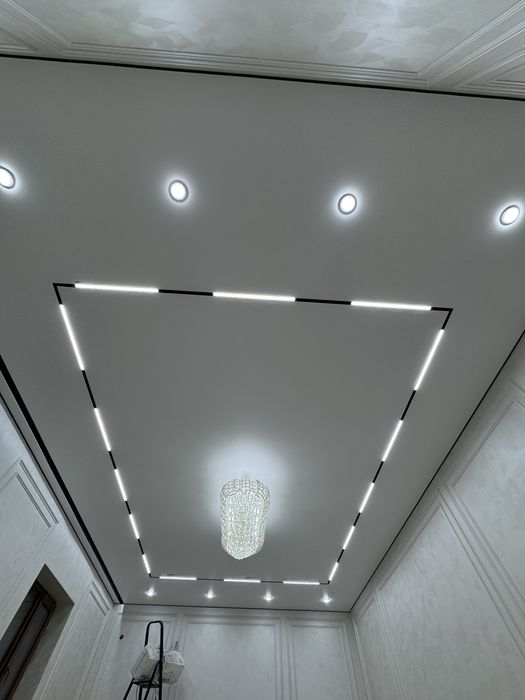 Натяжной ротолок от 1500 тг/кв