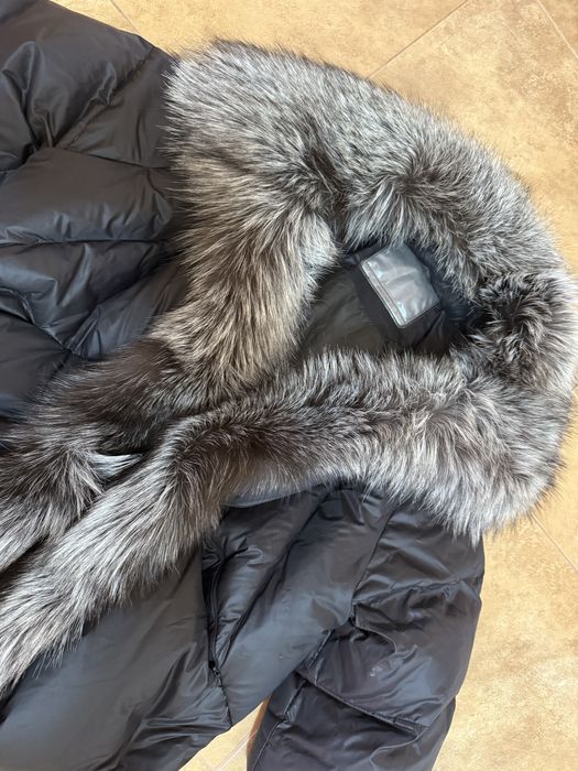 Дамско яке естествен косъм