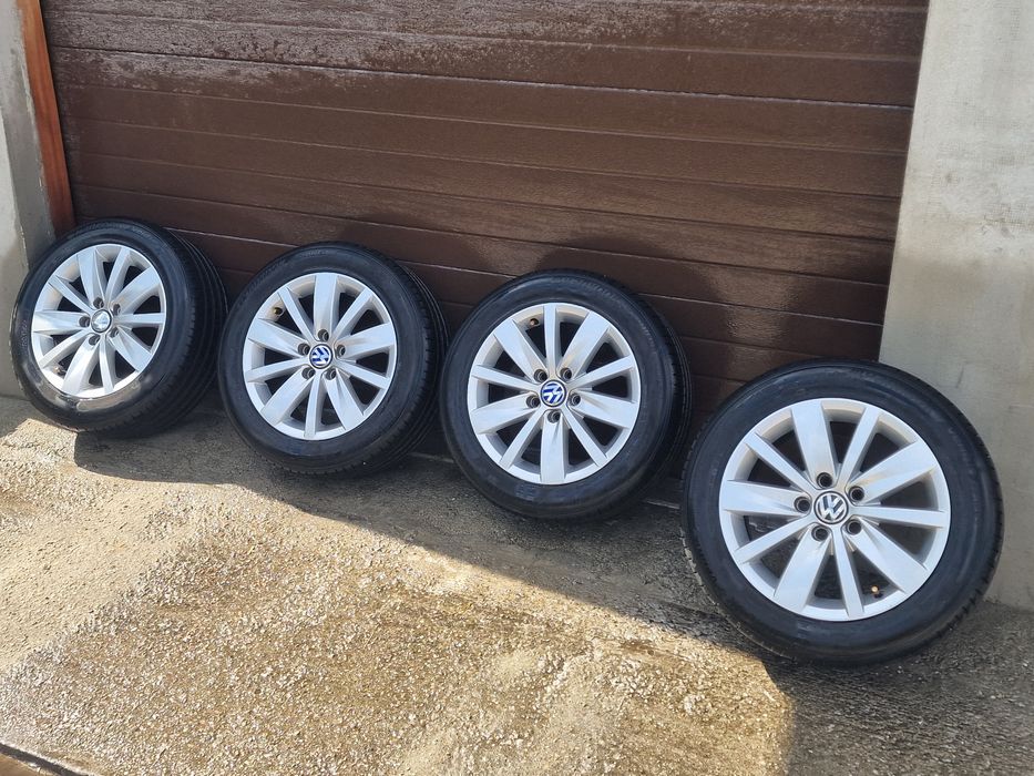 Jante / Roti Vw Passat / Golf + Anvelope Noi