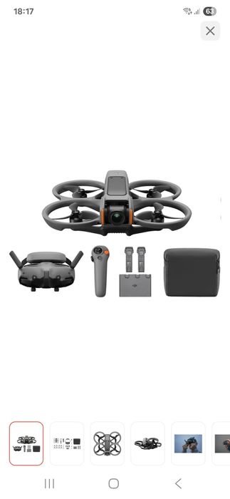Продам Дрон Dji Avata 2 полный комплект + джостик + action камера
