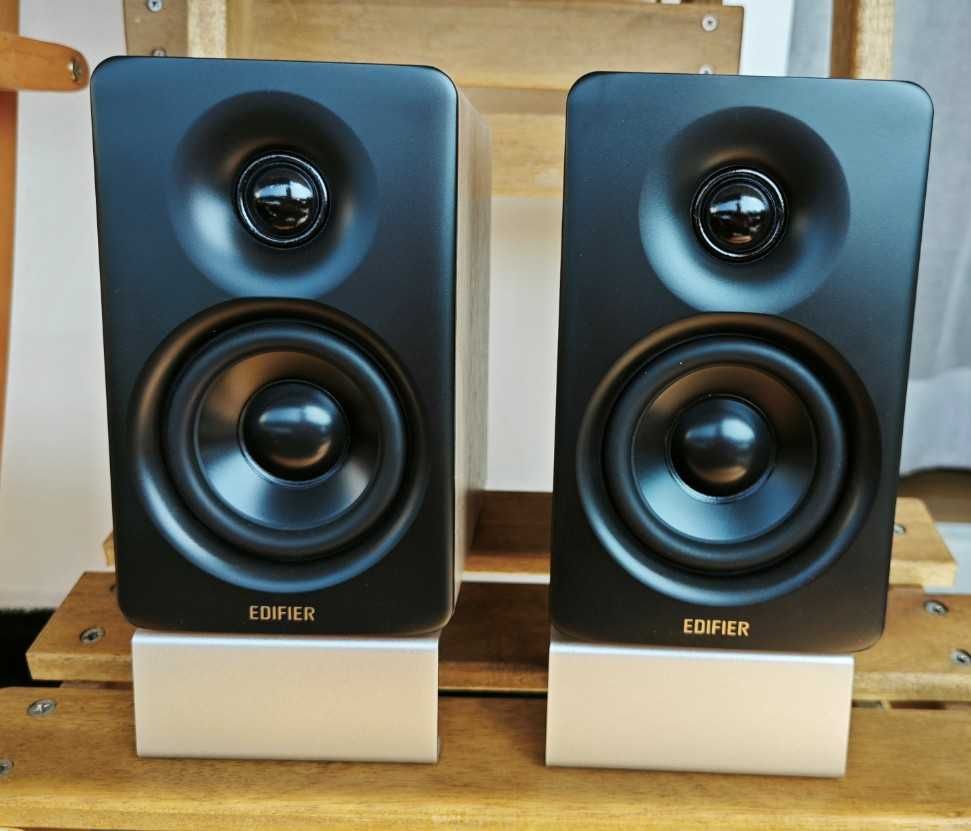 Аудио система Edifier - M60 Compact, Hi-Res, 2.0, кафява