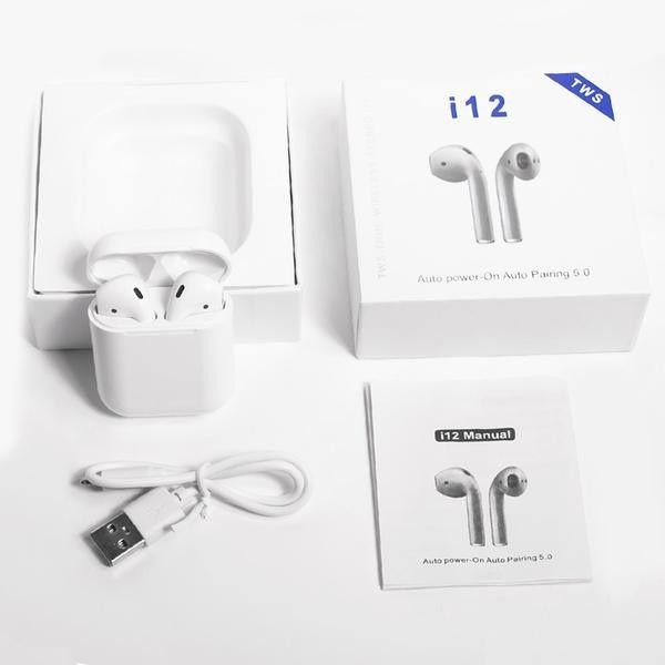 Беспроводные наушники TWS i12 Bluetooth 5.0