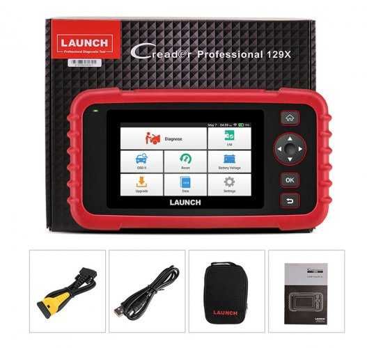 Tester diagnoza auto LAUNCH X431 CRP129X, kit complet cu tableta