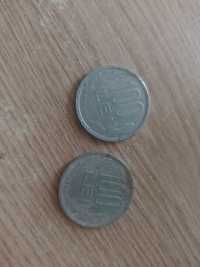 Monede 100 lei vechi (ani 1992 și 1994)