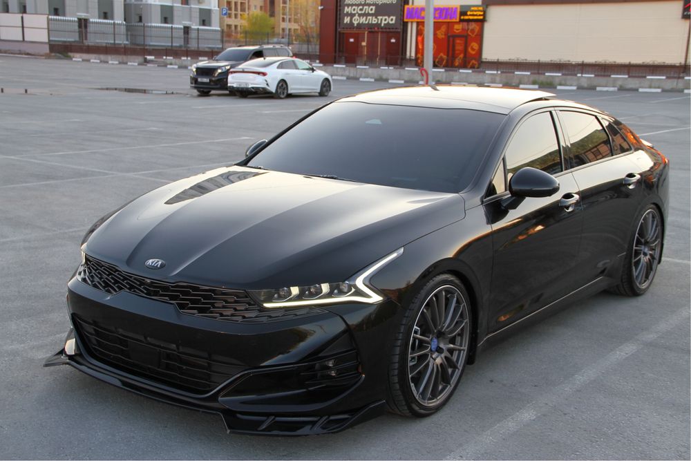 Kia K5 Обвес Tuning carbon splitter Комплект