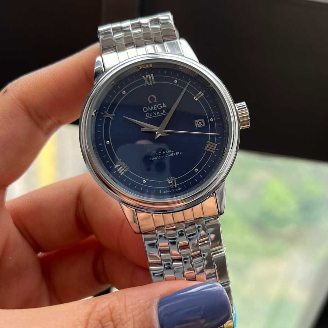 Aвтоматичен мъжки часовник Omega De Ville Prestige Co-Axial Chrono