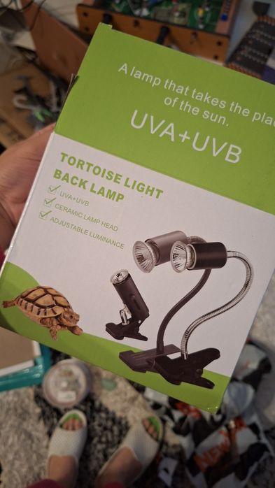 Lampa UV reptile