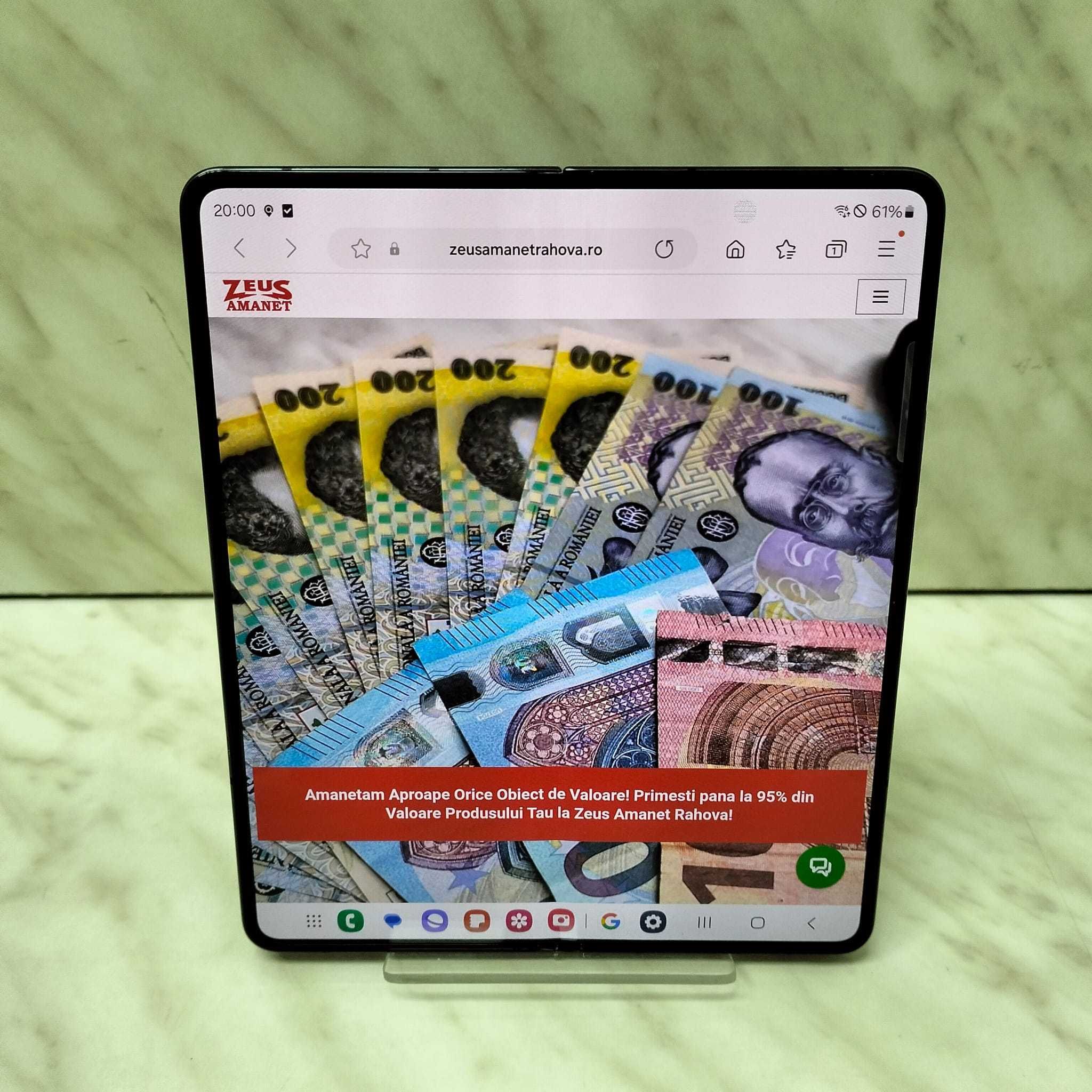 Samsung Galaxy Z Fold 5 256GB Negru Zeus Amanet Rahova 24798