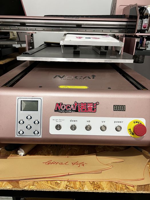 Imprimanta de textile cu posibilitate de print și UV Nocai