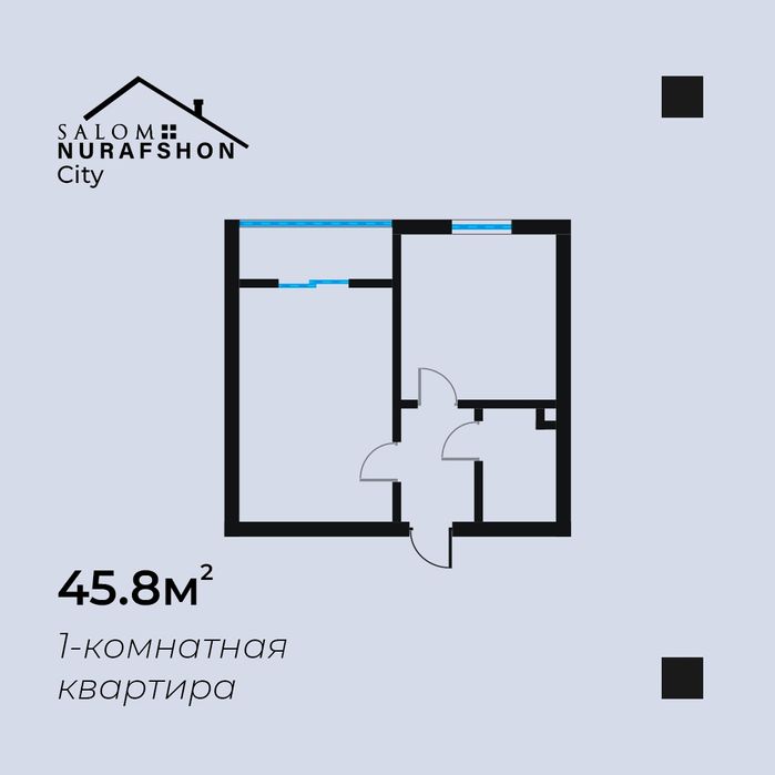 Замонавий ва кулай хонадонлар Нурафшон шахрида