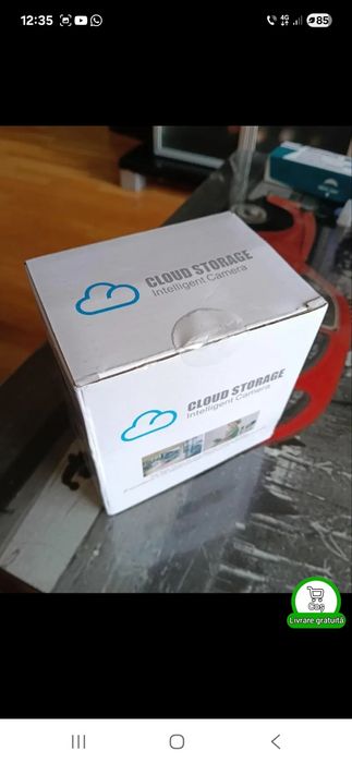 Camera Wifi 360 cadou Card 32GB si Cititor carduri dublu usb