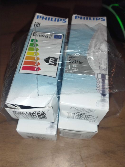 Лампа накал. Свеча Е14 (миньон)