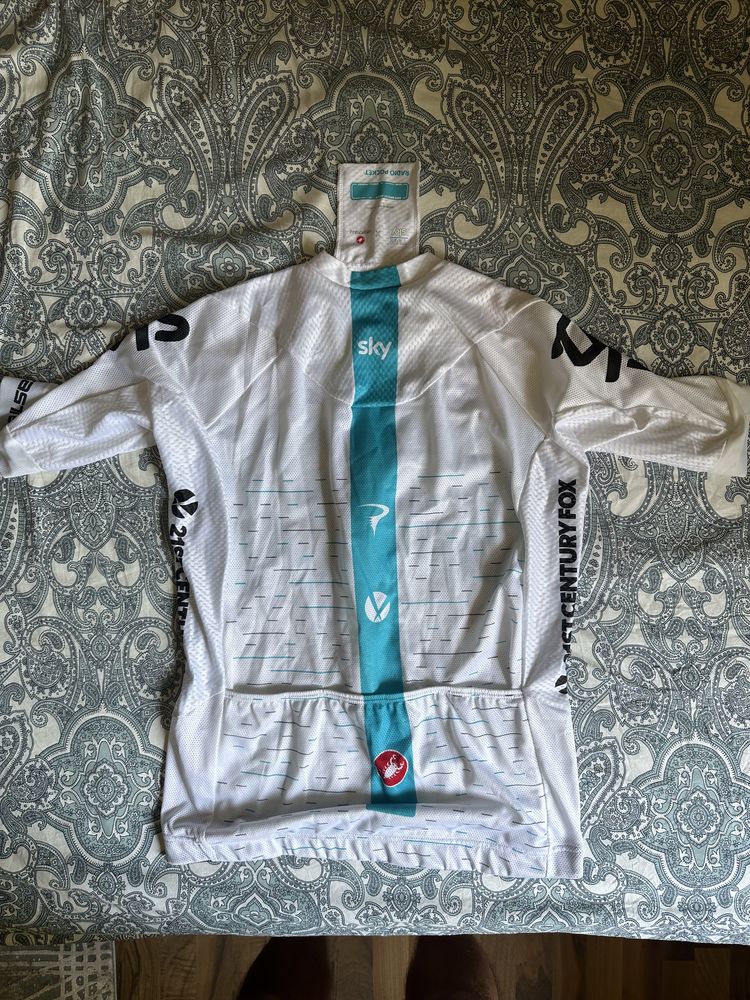 Tricou Ciclism Castelli Aero Race Team Sky