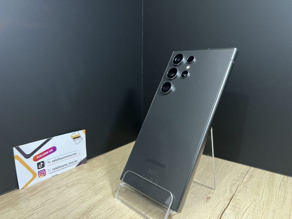 Samsung Galaxy S24 Ultra Titanium Black Second-Hand Ca nou 3 ani garan