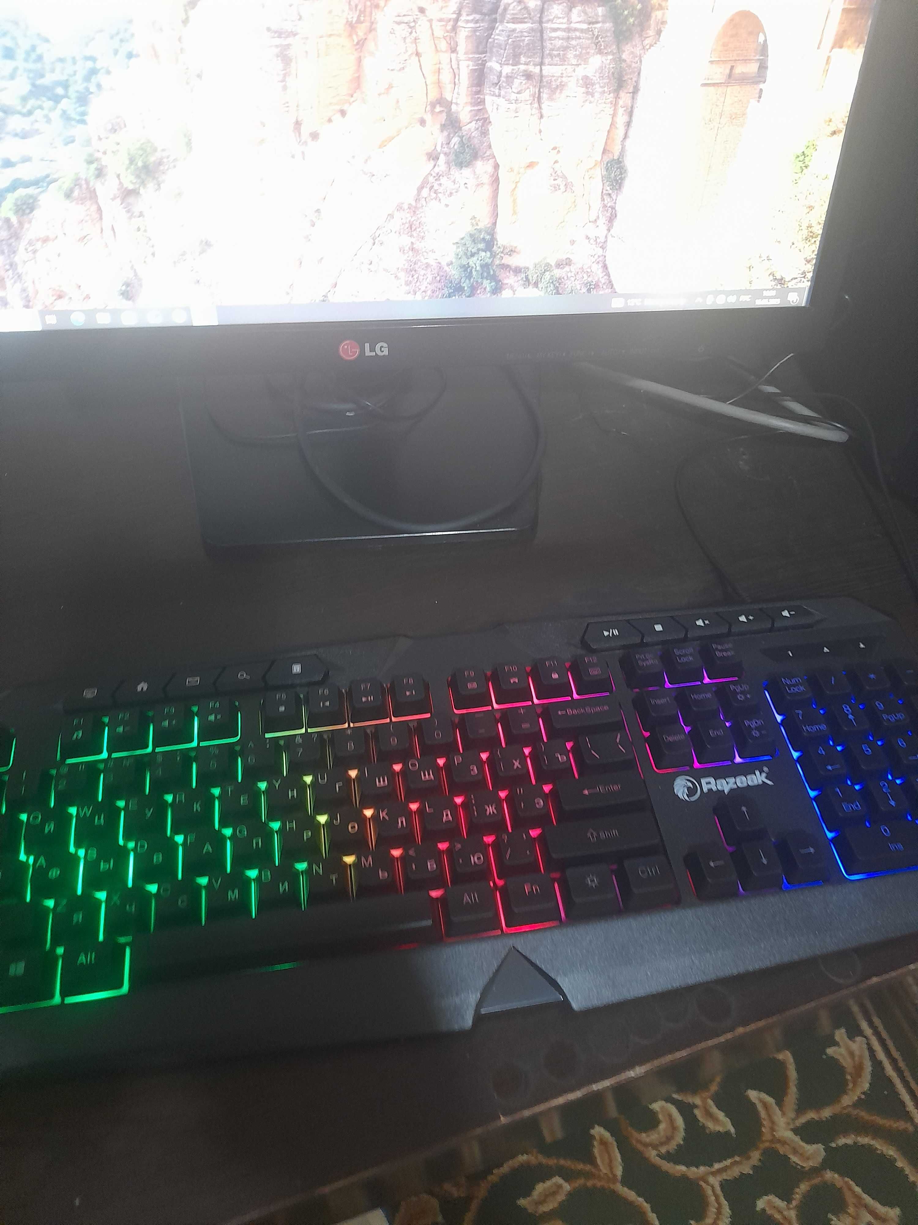 i5 7400/ssd128/500гб/rx470
