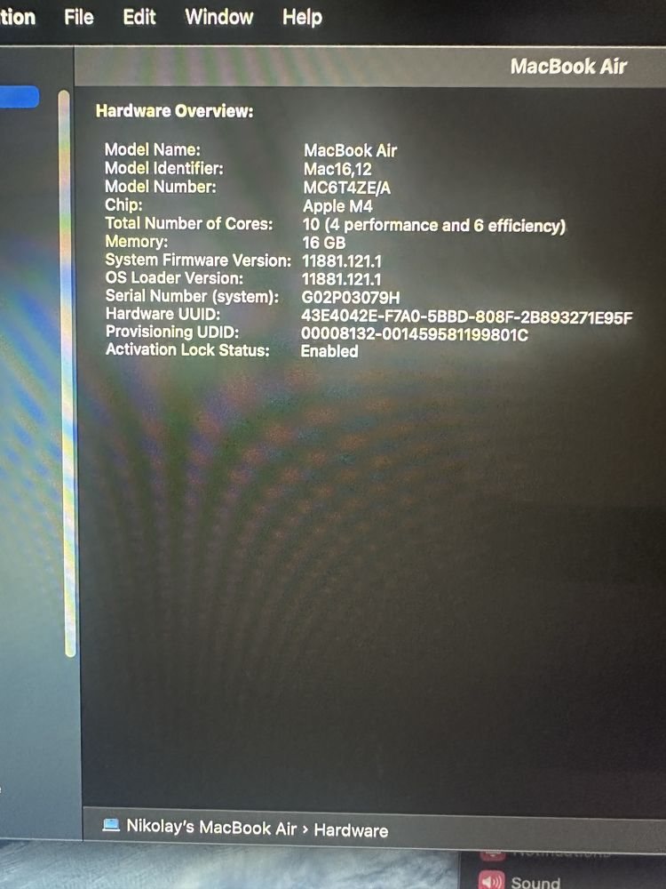 MacBook Air 13 inch