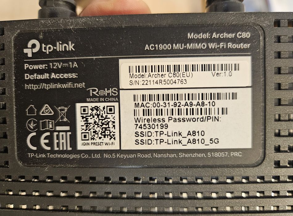 Router Tp Link 5Ghz