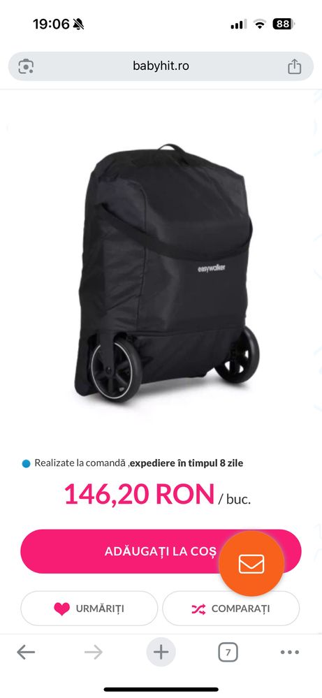 Carucior Easy Walker Jackey Sand Taupe