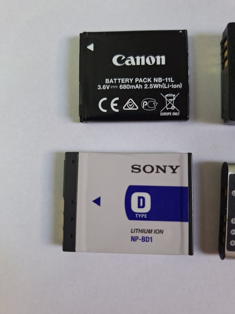 Батерии за фотоапарати NB-11L ,NP-BD1 ,NP-70 ,NP-BK1,DMW-BCE10E ,NP-20
